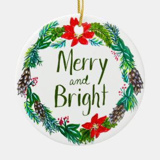 Joyeux et brillant ornement