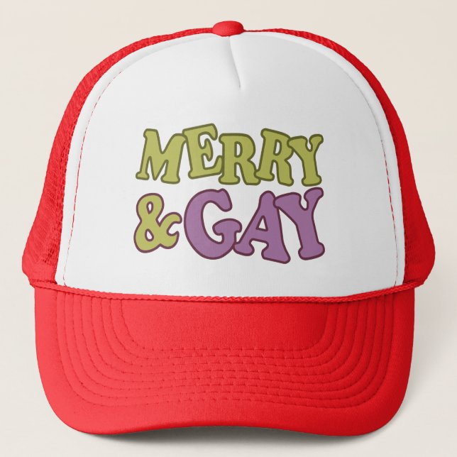 Joyeux et casquette gay (Devant)