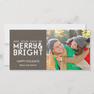 JOYEUX ET LUMINEUX | CARTE PHOTO de vacances
