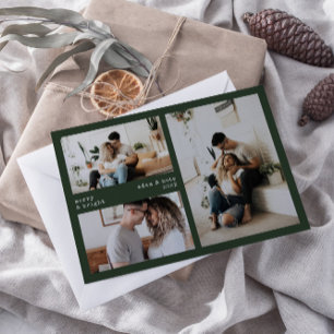 Joyeux et lumineux minimaliste vacances 3 Carte ph