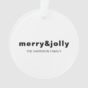 Joyeux et Lumineux Noël Minimaliste Simple Blanc