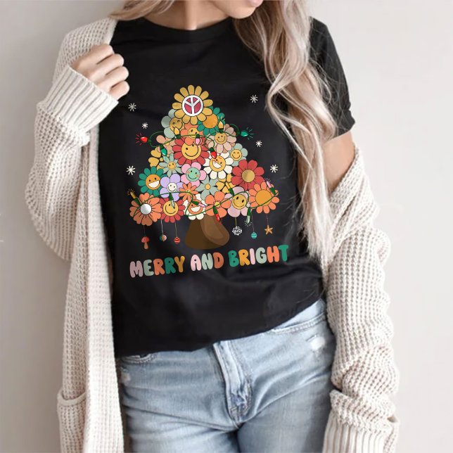 Joyeux Et Lumineux, T-shirt de Noël (Créateur téléchargé)