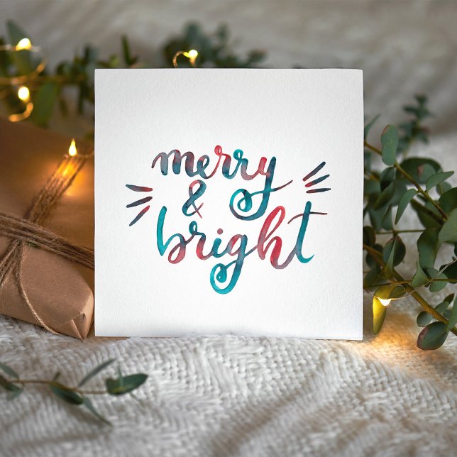 Joyeux et lumineux - vert et rouge (Créateur téléchargé)