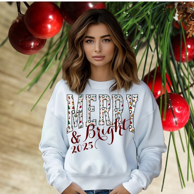 Joyeux et Sweatshirt de Noël (Créateur téléchargé)