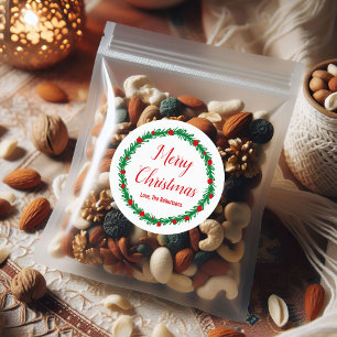 Joyeux Étiquettes de Noël, Tags cadeaux, Treat