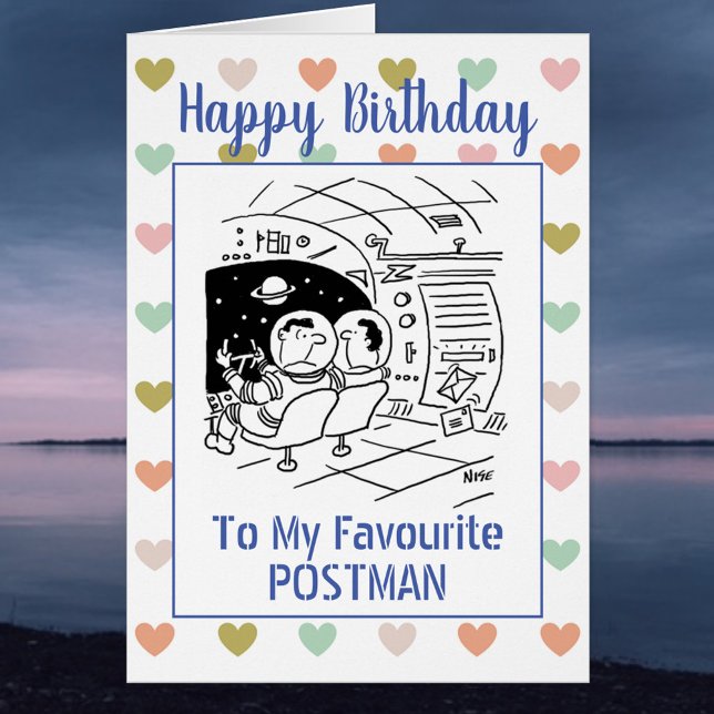 Joyeux facteur d'anniversaire (Créateur téléchargé)