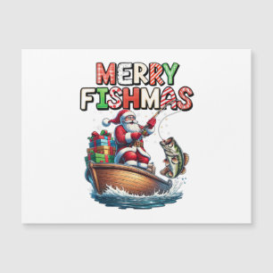 Joyeux Fishmas Santa Amoureux de la Pêche Drôle de