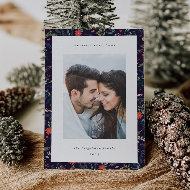 Joyeux Foliage | Carte photo de vacances (Créateur téléchargé)