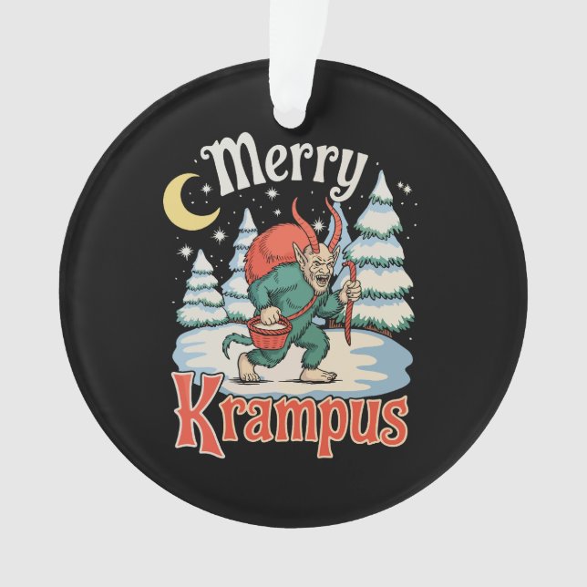 Joyeux Folklore de Krampus Noël Horreur Xmas (devant)