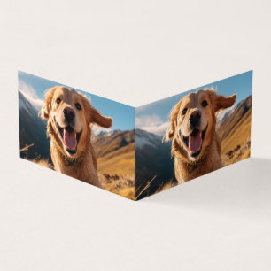 Joyeux Golden Retriever en cours
