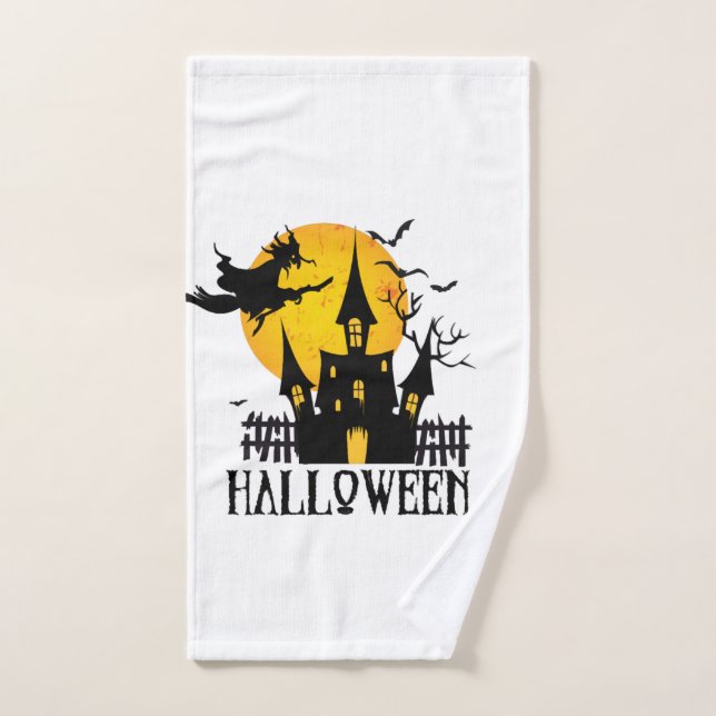 Joyeux Halloween (Serviette à main)