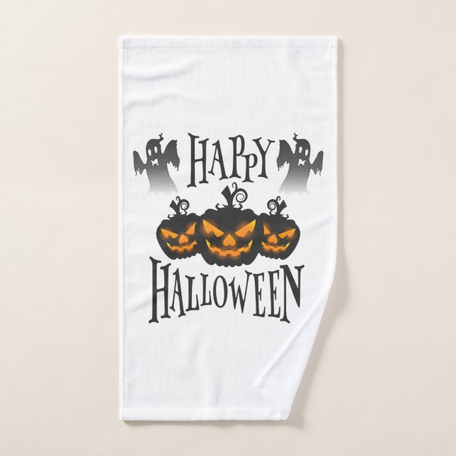 Joyeux Halloween (Serviette à main)