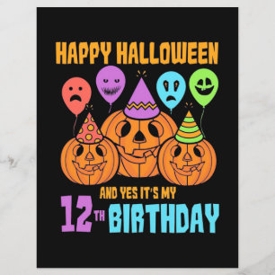 Joyeux Halloween 12ème anniversaire