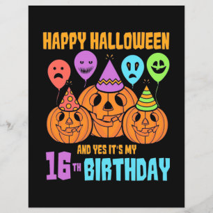 Joyeux Halloween 16ème anniversaire