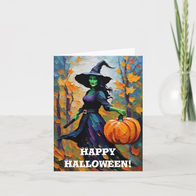 Joyeux Halloween ! Carte de vœux (Devant)