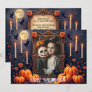 🎃 Joyeux Halloween carte photo personnalisée