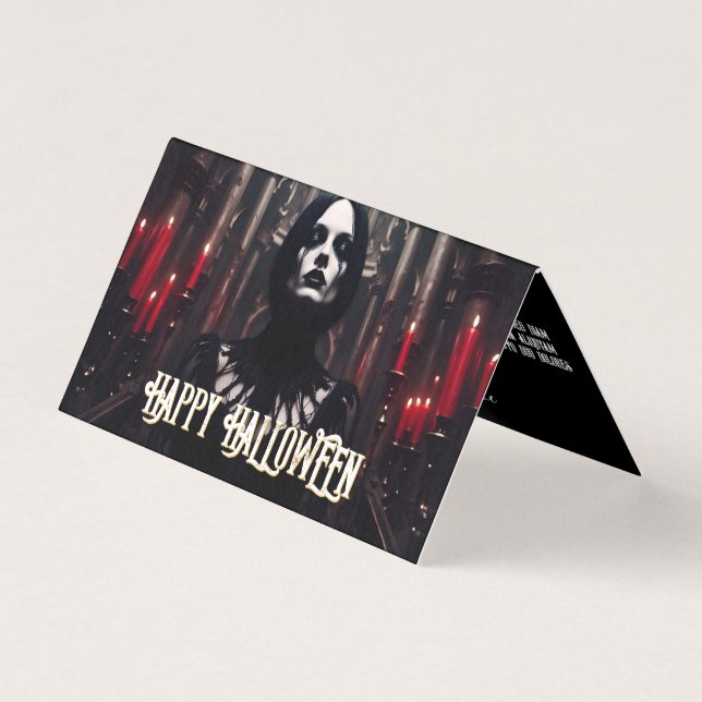 Joyeux Halloween – Célébration sombre gothique (Front)