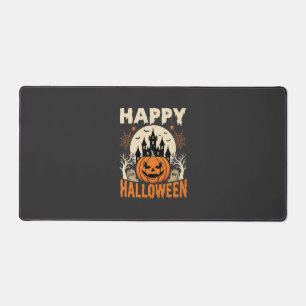 Joyeux Halloween Citrouille de Jack Château Hanté