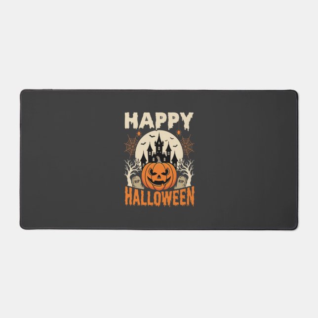 Joyeux Halloween Citrouille de Jack Château Hanté (Recto)