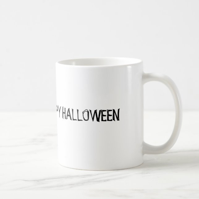 Joyeux Halloween Citrouille effrayant Mug (Droite)