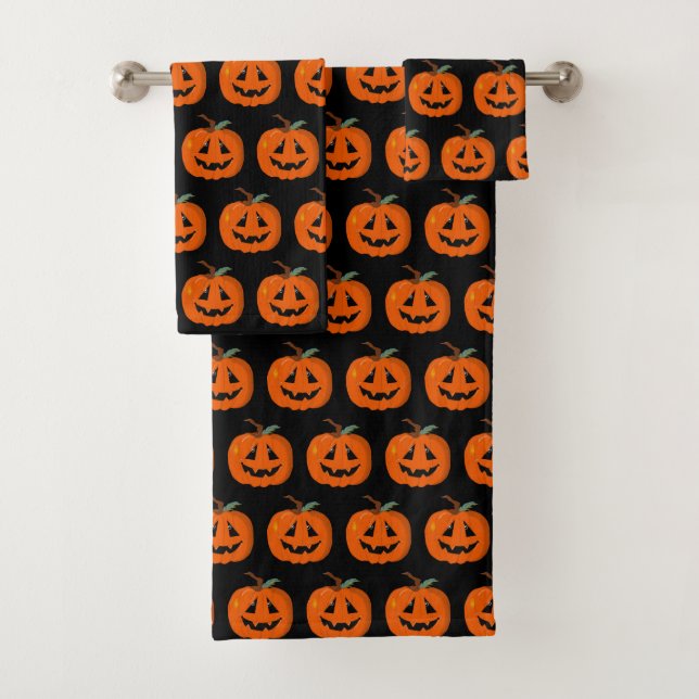 Joyeux Halloween Citrouille Illustrative Art (En situation)