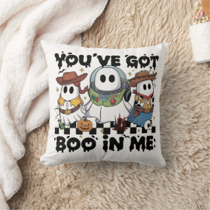 Joyeux Halloween - Coussin de lancer de squelette
