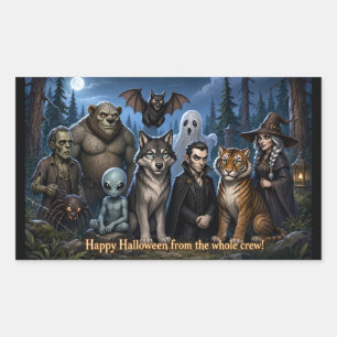 Joyeux Halloween de toute l'équipe Autocollant
