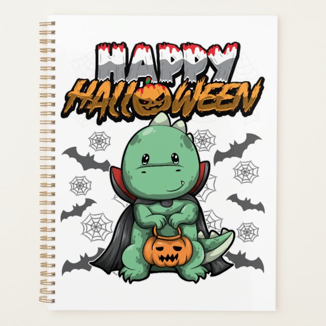 Joyeux Halloween Dragon déguisé (Devant)