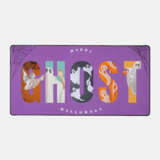 Joyeux Halloween Fantôme Effrayant Mignon Violet J
