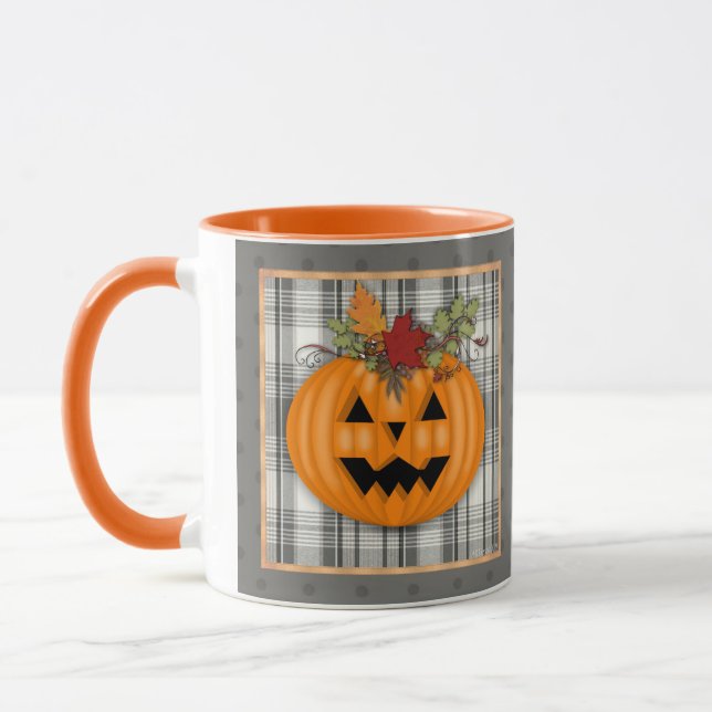 Joyeux Halloween Mug d'automne (Gauche)