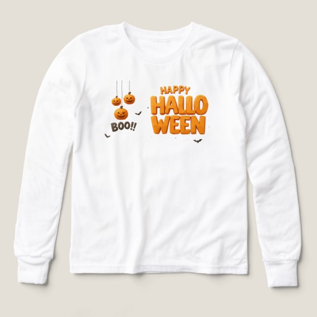 Joyeux Halloween Polygone Géométrique Création Eff (Motif recto)