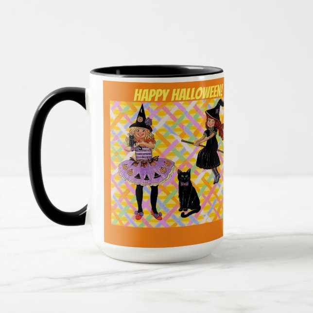 Joyeux Halloween ! Sorcières Mug ! (Gauche)