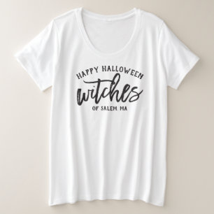 Joyeux Halloween Sorcières Ville Personnalisée Noi
