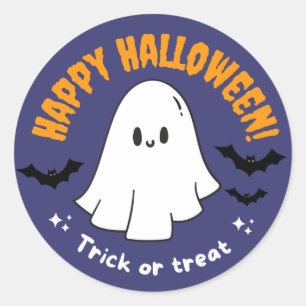 Joyeux Halloween Trick or Treat Étiquette d'emball