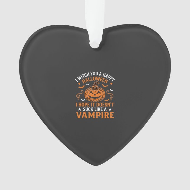 Joyeux Halloween Vampire Citrouille Sorcière Chape (devant)