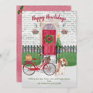 Joyeux Holiday Cavalier King Charles Spaniel Porte