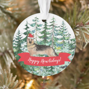 Joyeux Howlidays Chien Berger Allemand Noël