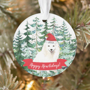Joyeux Howlidays Chien Spitz Japonais Noël