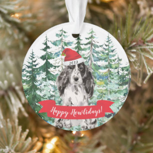 Joyeux Howlidays Cocker Spaniel Dog Noël