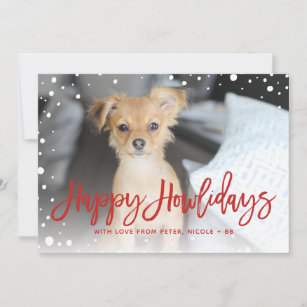 Festive carte Long Poil Chien Cartes De Noël x5 Chihuahua