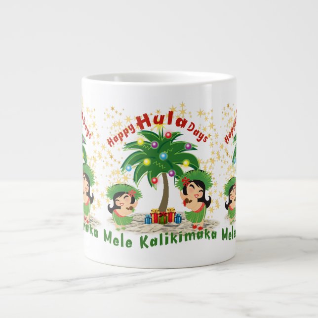 Joyeux Hula Days 3 Jumbo Mug (Devant)