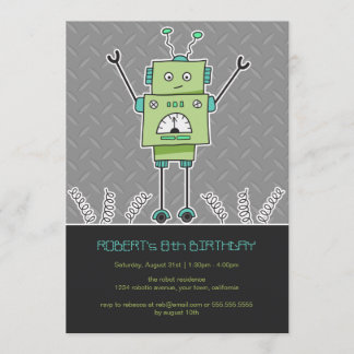 Joyeux Invitations de la partie Anniversaire de en