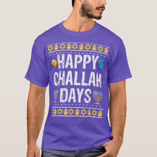 Joyeux jour de Challah Juif Fête T-shirt