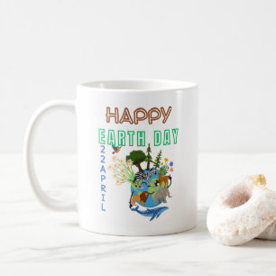 Joyeux Jour des terres Mug