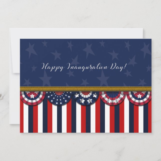 Joyeux Jour d'Inauguration ! Patriotique (Devant)