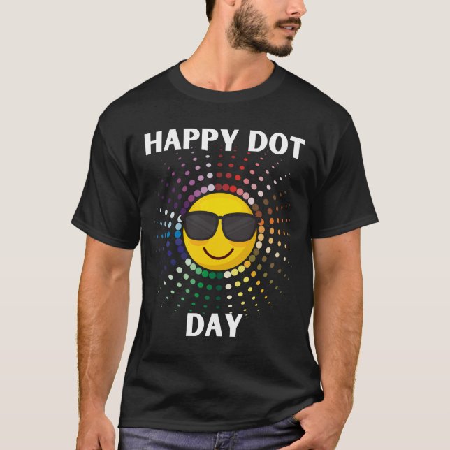 Joyeux Jour Dot Faites Votre T-Shirt Mark (Devant)