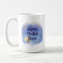 Joyeux Jours de Challah Hanukka Mug