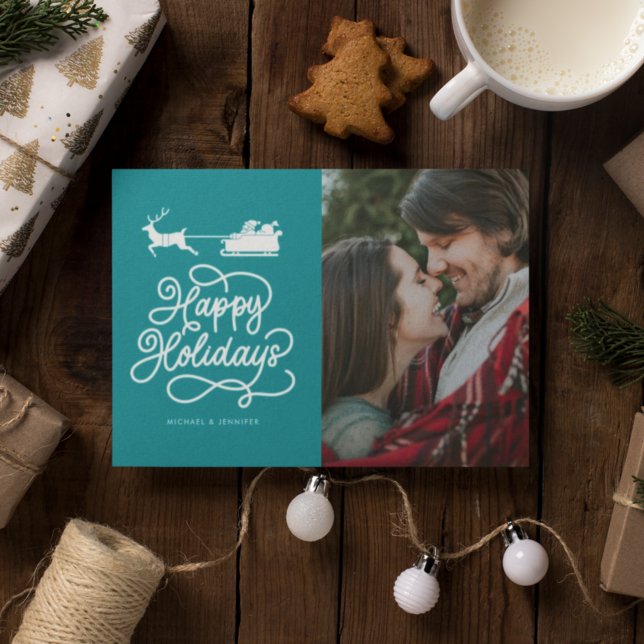 JOYEUX JOURS DE VACANCES Ajouter Votre Photo (Créateur téléchargé)