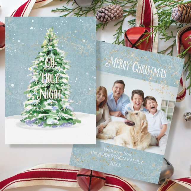 Joyeux Joyeux Noël Simple Arbre Famille (Créateur téléchargé)