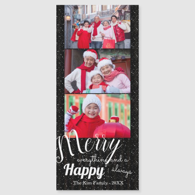 Joyeux Joyeux - Photo magnétique (Devant)